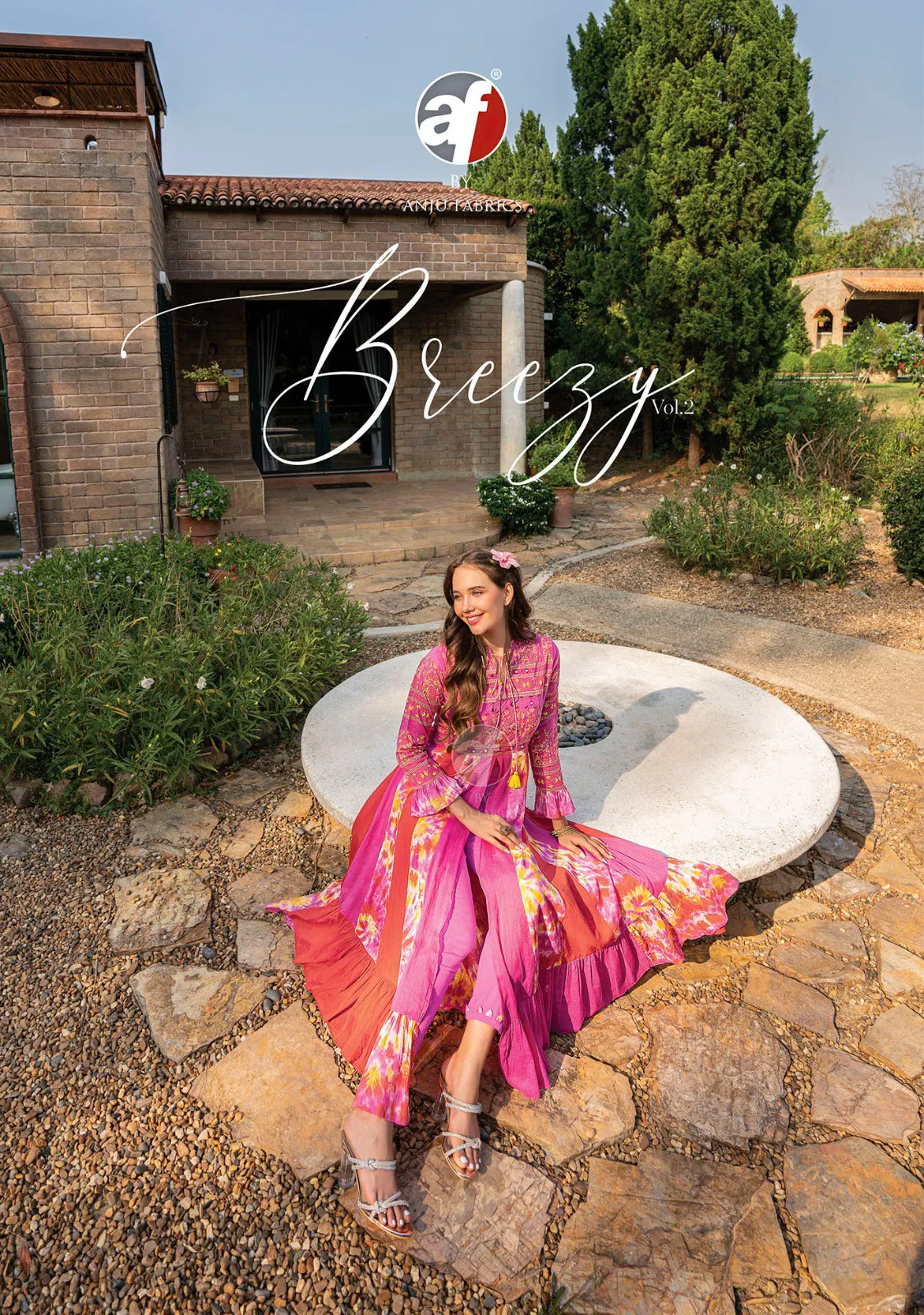 Breezy Vol 2 By Af Pure Mal Cotton Party Wear Kurti With Bottom Wholesale Shop In Surat